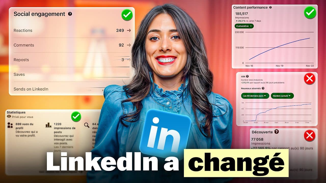 497. Comment décoller sur LinkedIn ? Les nouvelles règles LinkedIn 2026