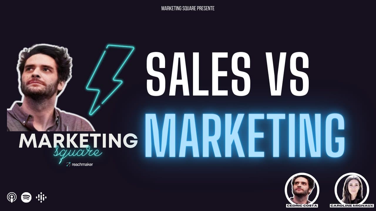 90. Comment aligner les équipes Vente et Marketing ? 🤺 Par Cedric Costa