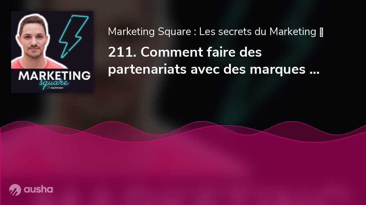 211. Comment faire des partenariats avec des marques sur TikTok ? Placements de produits & Collabs par Fabien Ferreira